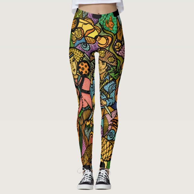 Brazilian Mix 02 Leggings (Front)
