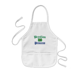 Brazilian Princess 2 Kids Apron
