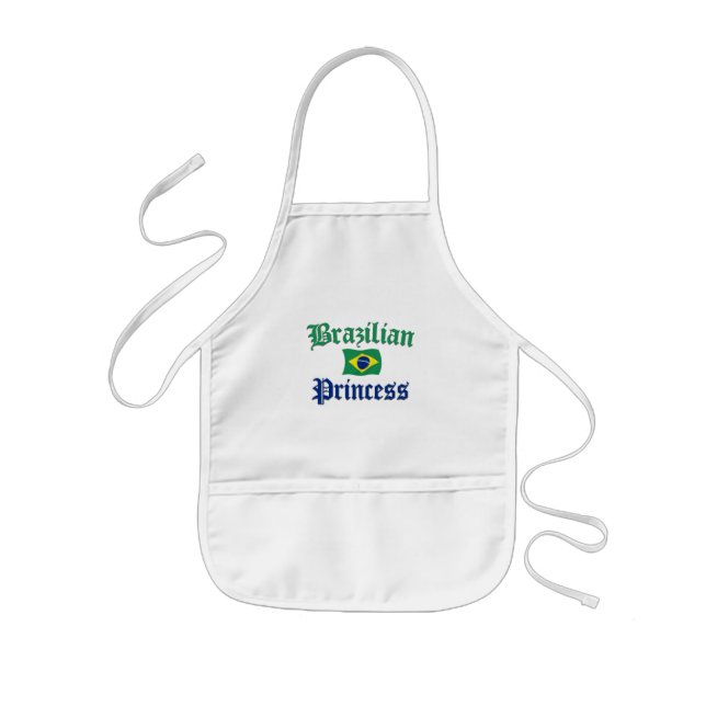 Brazilian Princess 2 Kids Apron (Front)