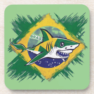 Brazilian Shark Coaster