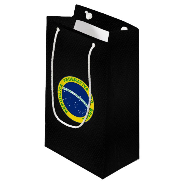 Brazilian state seal small gift bag (Front Angled)