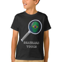 Brazilian touch fingerprint flag