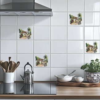 Brazilian Village  Tile