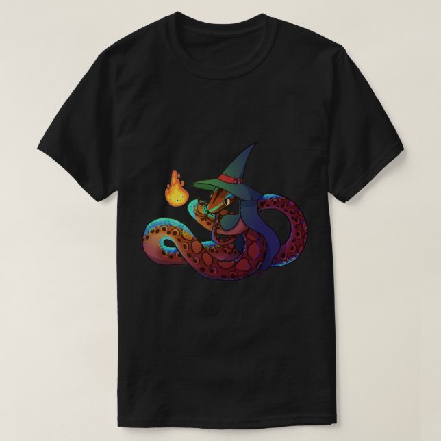 Brazillian Rainbow Boa  Calcifer     T-Shirt (Design Front)