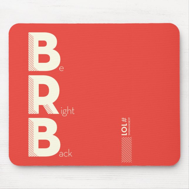 BRB MOUSE PAD (Front)