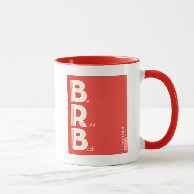 BRB MUG (Right)