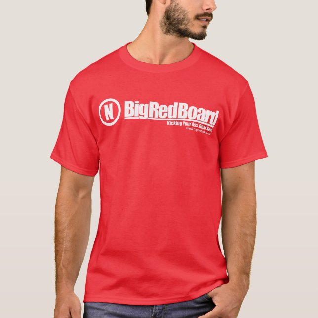 BRB white logo T-Shirt (Front)