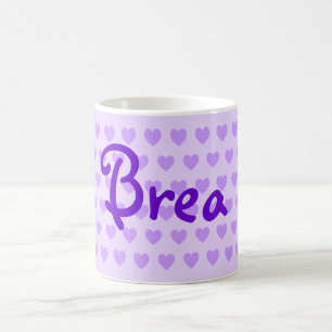 Brea in Purple Coffee Mug