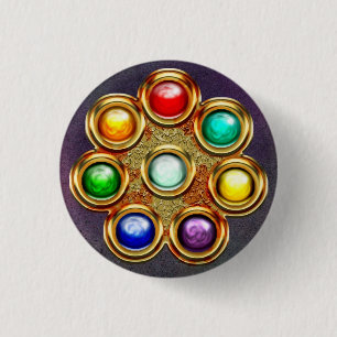 Breach Sphere Badge 1 Inch Round Button