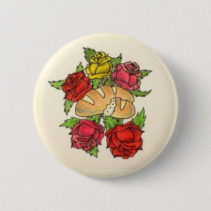 Bread and Roses button