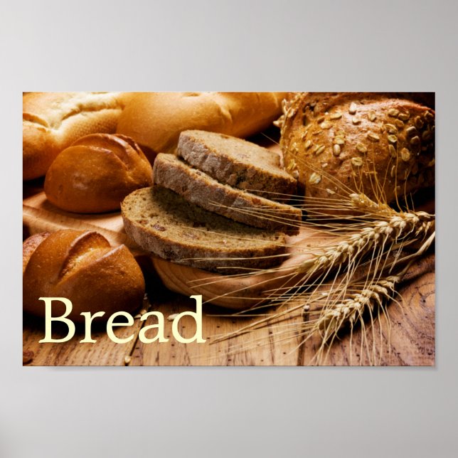 Bread and Wheat Poster (Front)