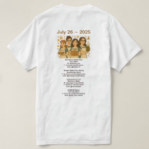 BREAD ARTISAN FAIR T-Shirt 4 bakers 2025