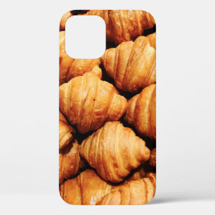 Bread background / Bread is a staple food prepared iPhone 12 Case