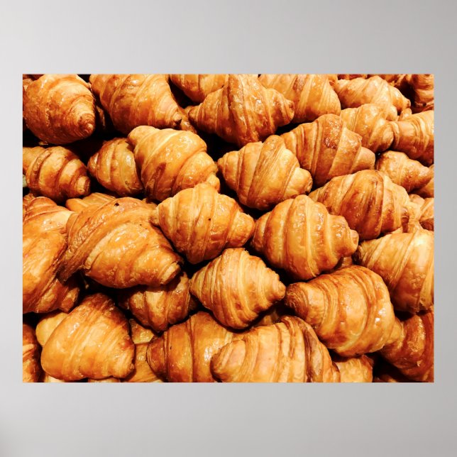 Bread background / Bread is a staple food prepared Poster (Front)