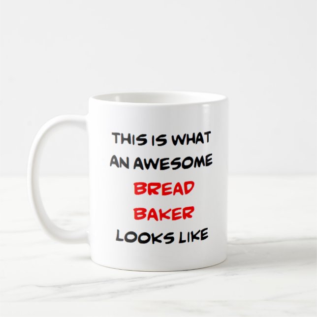 bread baker2, awesome coffee mug (Left)
