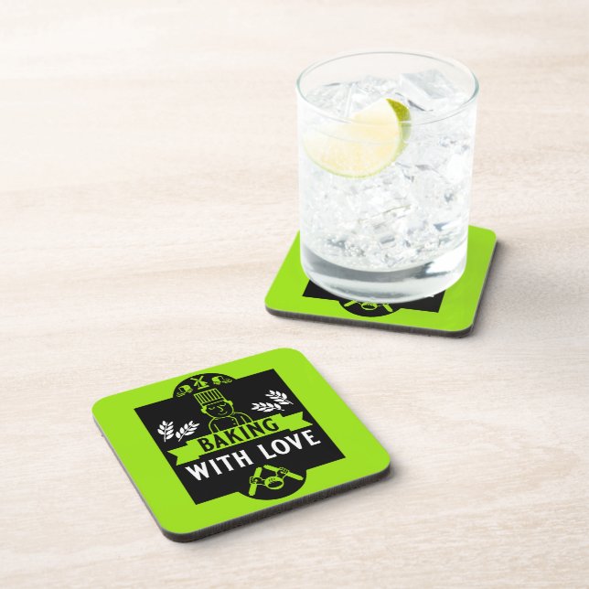 Bread Baker Coaster (Right Side)