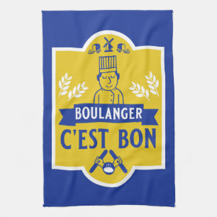 Bread Baker Kitchen Towel