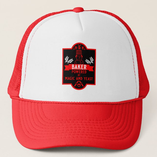 Bread Baker Trucker Hat (Front)