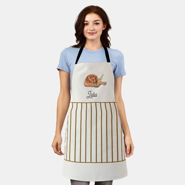Bread Bakers Personalized Apron (Worn)