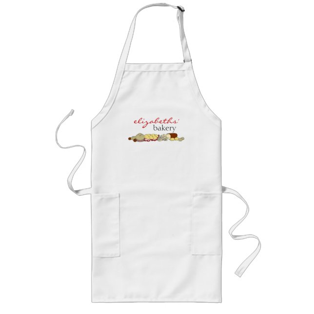 Bread Bakery Long Apron (Front)