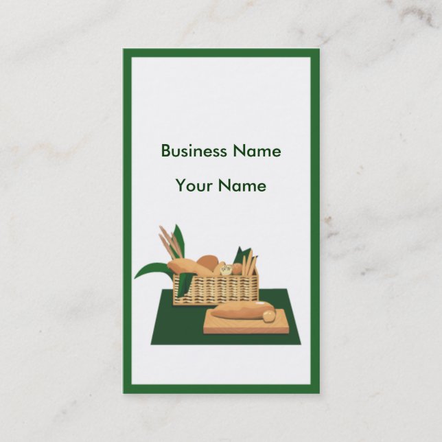 Bread Basket Business Card (Front)
