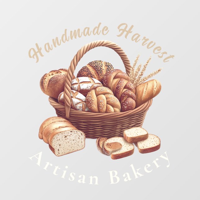 Bread Basket  Window Cling (Sheet)