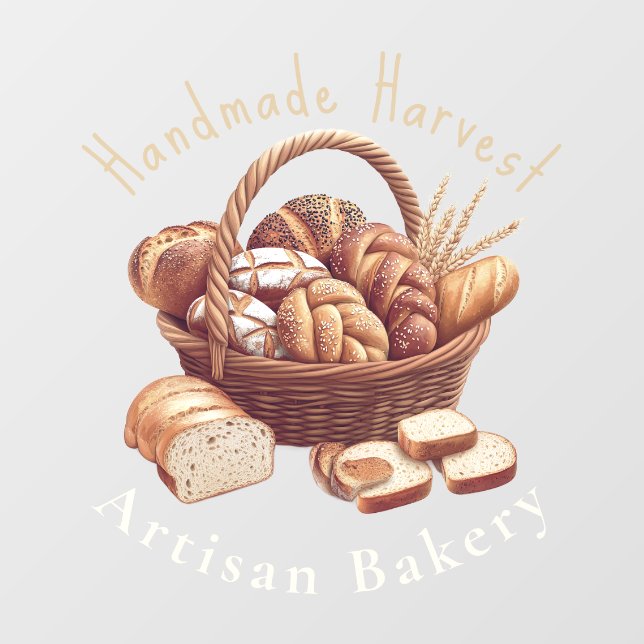 Bread Basket  Window Cling (Sheet)