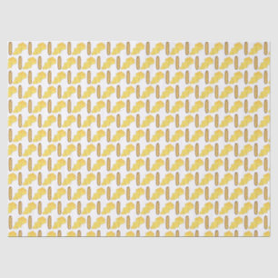 Bread Butter Baguette French Bakery Loaf Foodie Tissue Paper