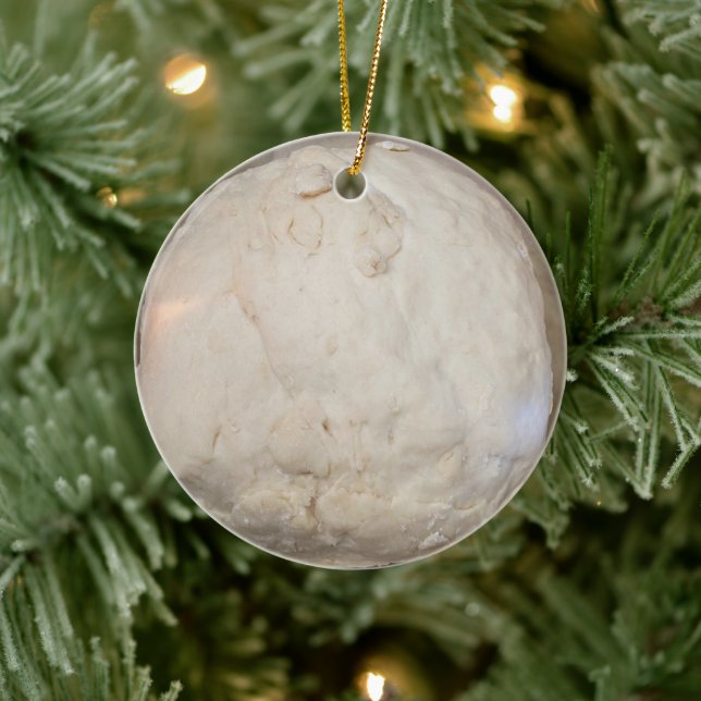 Bread Dough Ceramic Ornament (Tree)