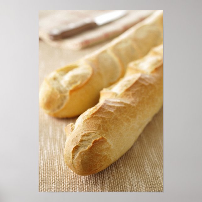 Bread, french stick poster (Front)