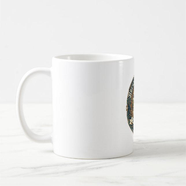 Bread From Heaven Jesus Bread Life Bakery Christia Coffee Mug (Left)