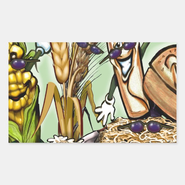 Bread Grain Food Group Sticker (Front)