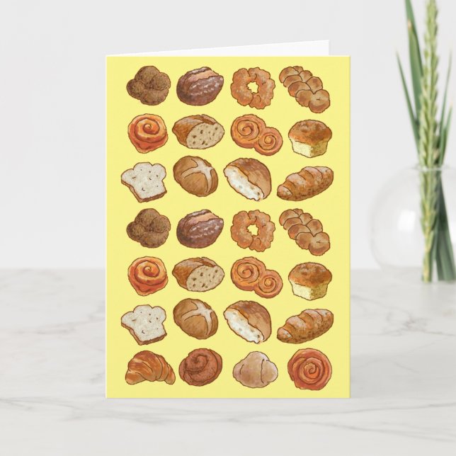 Bread greeting card (Front)