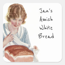 Bread Homemade Kitchen Gift Tag Fun Personalize