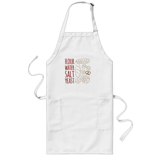 Bread Ingredients Apron (Front)