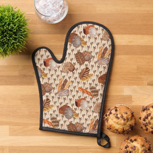 Bread Oven Mitt (Top down)