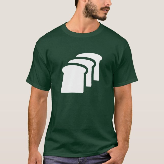 Bread Pictogram T-Shirt (Front)