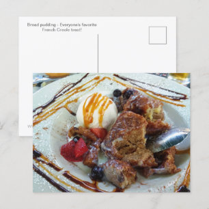 Bread Pudding Postcard