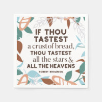 Bread quotes by Robert Browning