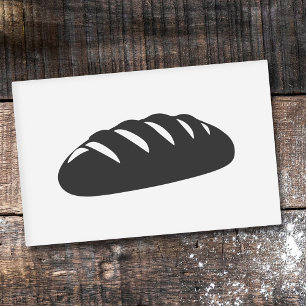 Bread rubber stamp