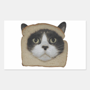 Breaded Inbread Cat Breading Sticker