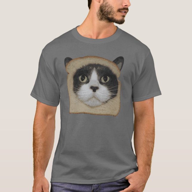 Breaded Inbread Cat Breading T-Shirt (Front)
