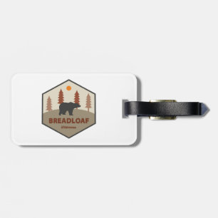 Breadloaf Wilderness Vermont Bear Luggage Tag