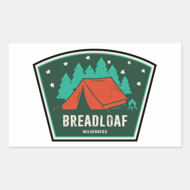 Breadloaf Wilderness Vermont Camping Sticker (Front)