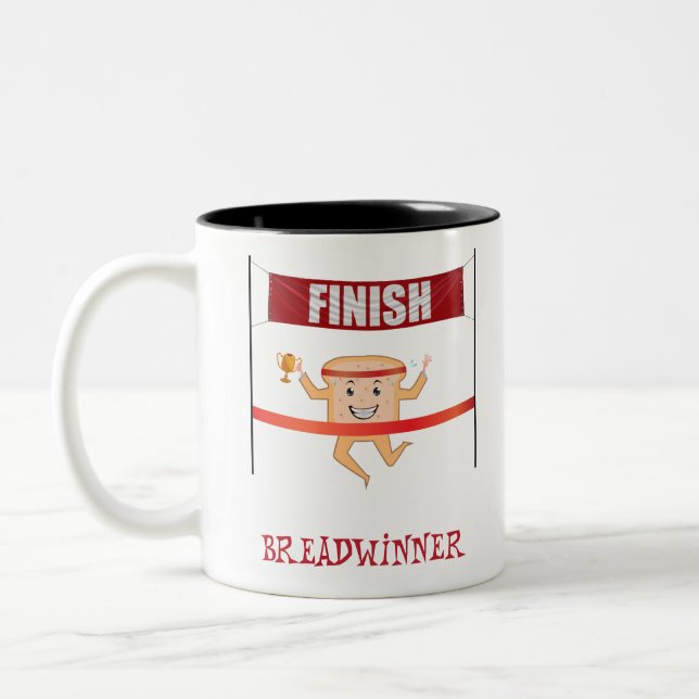 Breadwinner Two-Tone Coffee Mug (Left)