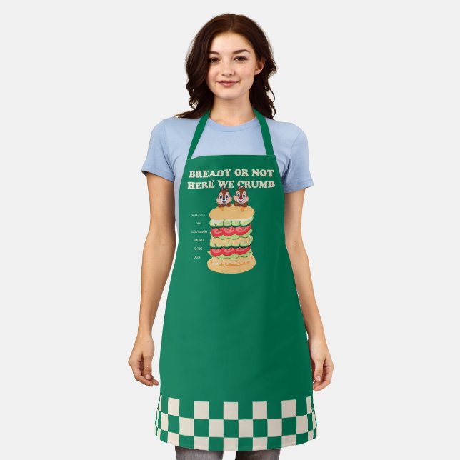 Bready or Not Here We Crumb Apron (Worn)