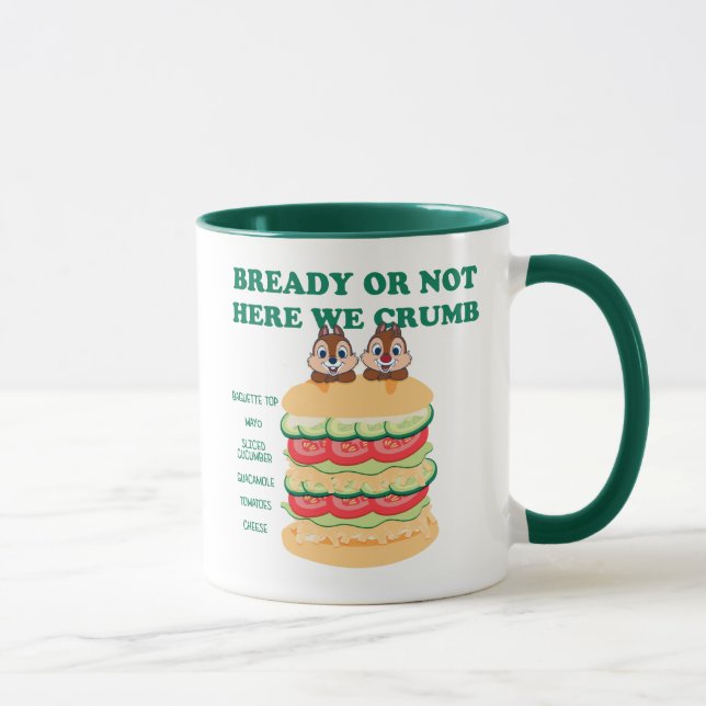 Bready or Not Here We Crumb Mug (Right)