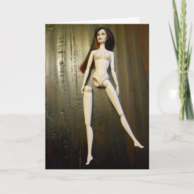 Break a Leg, Biotch. Card (Front)