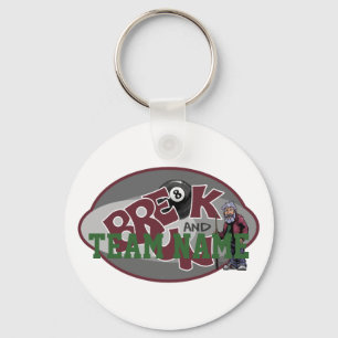 Break and Run Keychain