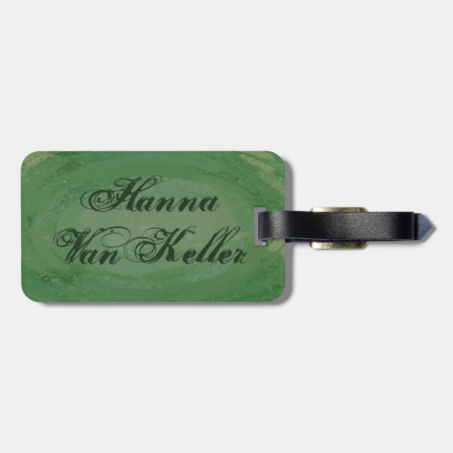 Break and Run Luggage Tag (Back Horizontal)